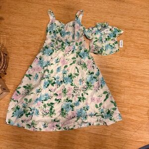 Mom and baby matching floral set